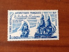 TAAF AERIEN ** MNH PA 58 Voilier  ANNEE 1979