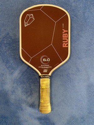 6.0 SIX ZERO RUBY PICKLEBALL PADDLE 16MM