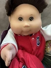 Vintage 2002 Cabbage Patch Kids Doll 23" Brown Hair Brown Eyes New Original Pack