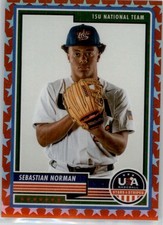 2023 Panini USA Stars and Stripes USA Baseball Red or Silver Pick From List
