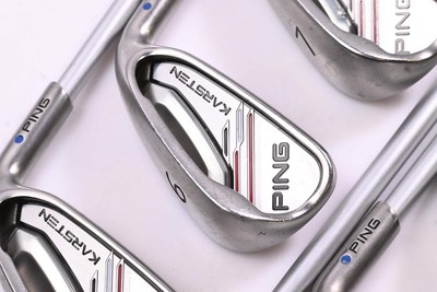 Ping Karsten 2014 Eisen / 5-PW+SW / Blue Dot / Senior Flex Ping KS 401 Schäfte