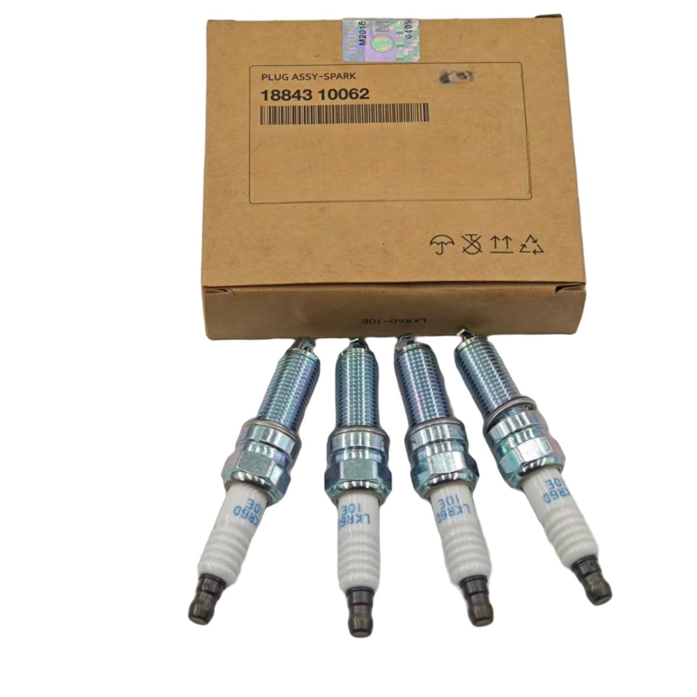 4PCS Spark Plugs 1884310062 For KIA Morning Picanto 1.0L 1.2L KAPPA Engine