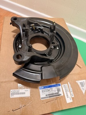 Genuine 17-22 Ford Super Duty Rear Brake Backing Plate Parking Shoes HC3Z2C220F