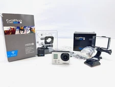 GoPro Hero 3 (White) Action Camera - With accessories! (READ)
