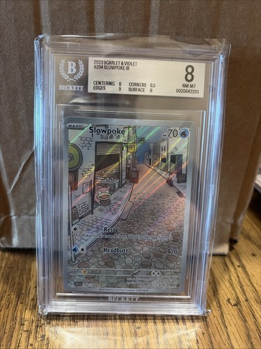 Slowpoke graded BGS 8 for sale on eBay