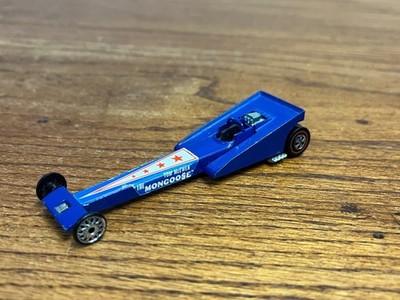1971 Hot Wheels Redline Tom Mongoose McEwen Rear Engine Dragster - CLEAN