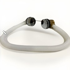 CHROME BATH OVERFLOW FILLER WITH SPRUNG WASTE 