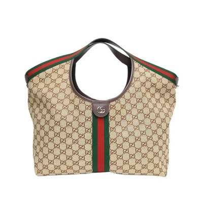 GUCCI Monogram Canvas Giglio Large Tote Bag Shoulder Bag | eBay