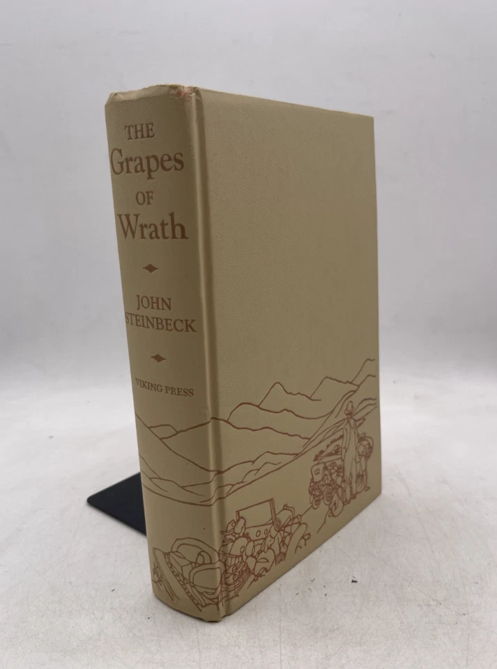 The Grapes Of Wrath by John Steinbeck, Viking Press 1939 Hardcover - Image 2 of 4