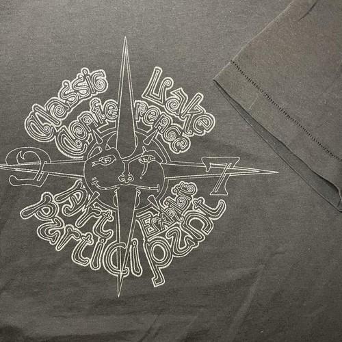 vintage 90s Sundial Art Exhibit black single-stitch faded t-shirt mens XL - Bild 2 von 3