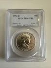 1953-D 50C Franklin Half Dollar PCGS MS64FBL