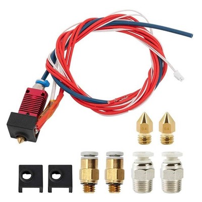 Creality Upgrade Ender 3 Hotend, Assembled Extruder with Capricorn Bowden PTF...