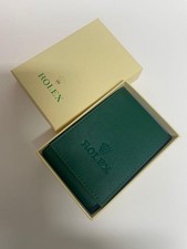 Rolex Leather Travel Case - Authentic Premium Service Center Edition NIB