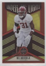 2023 Panini Legacy Under the Lights Ruby 43/50 Will Anderson Jr #UL-WAJ n0c