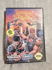 Double Dragon 3 (Sega Genesis) Untested With Box Flying Edge Arcade