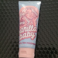 rapid Tan Vanilla Baby Facial Sunbed Tan Maximiser Cream 100ml