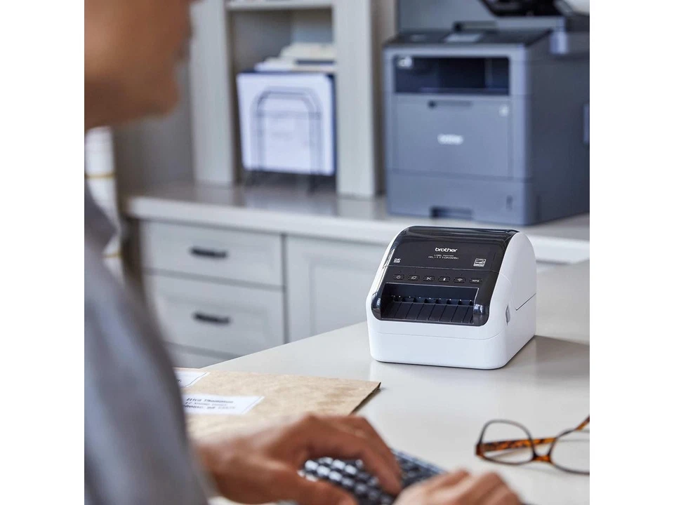 Brother QL-1110NWB Desktop Direct Thermal Monochrome Label Printer - Image 4 of 4