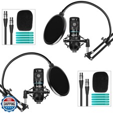 Movo PodPak2A 2-Pack Universal Cardioid Condenser Microphone Kit