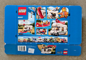 LEGO Camper Van (60057) 100% Complete with Box & Instructions City Set