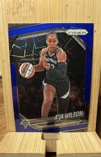 2025 Panini Prizm WNBA - A'ja Wilson #76 Blue Velocity Prizm
