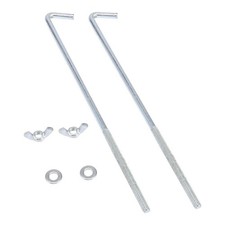 2 Pcs Automotive Battery Hold Down Clamps Secure Your Battery with Ease