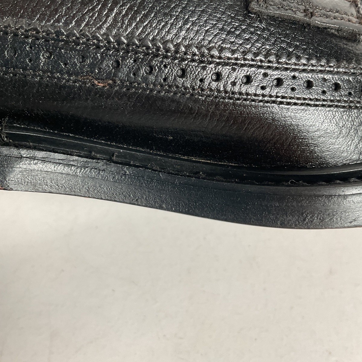 1970s Spiegel Longwing Derby Shoes 10 EEE Custom Grade  display picture 2