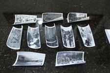Vintage Black  White Glossy Photo Lot of 10 U.S. Military Dated Ca. 1960