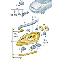 Original Scheinwerfer links Seat Alhambra 7N5941753 Neu