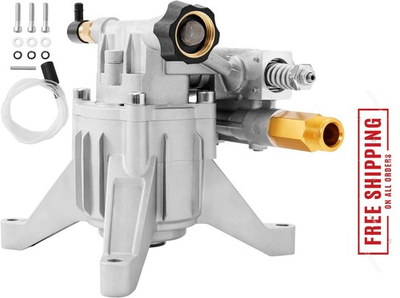 #ad Pressure Washer Pump 7 8quot; Shaft Vertical 3400 PSI 2.5 GPM Replacement Power $88.45