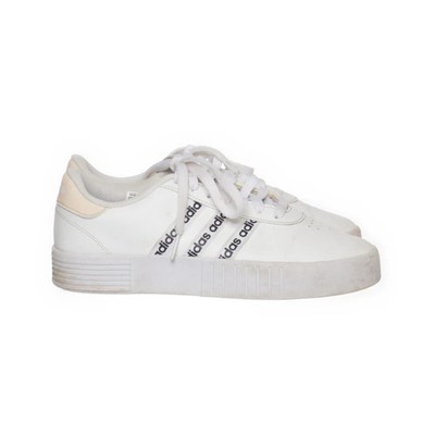 Adidas, Sneaker, Größe: 39 1/2, model: court bold, Weiß, Damen #aH8