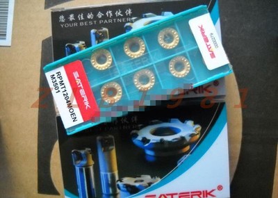 10Pcs NEW- SATERIK CNC milling sheet RPMT1204MOEN M3501 #WD8*