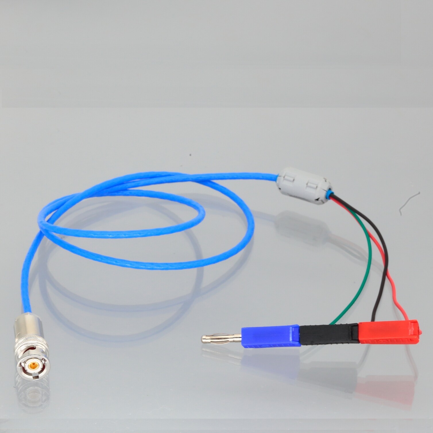 Câble Triax 2-Lug Vers Banane Stackable - Longueur 2 à 9 Pieds - Compatible Keithley 2600