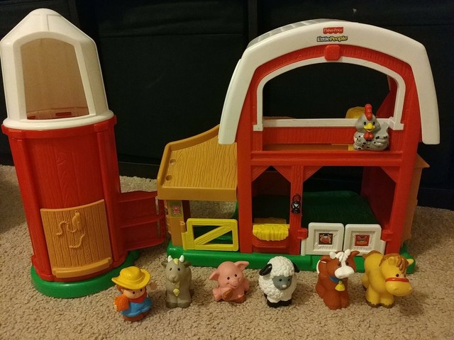 barn and silo outdoor playset