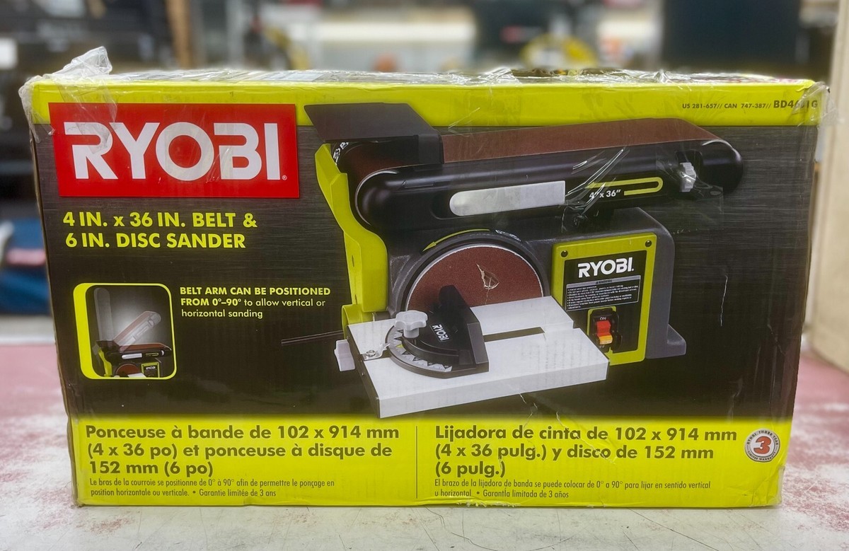 Ryobi (BD4601G) Bench Sander 4
