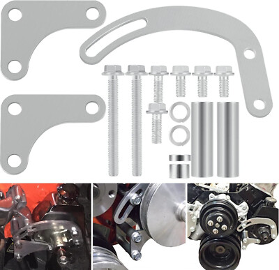 551522 Servopumpenhalterung Kit für Chevy 350 Small Block Long Wasserpumpe