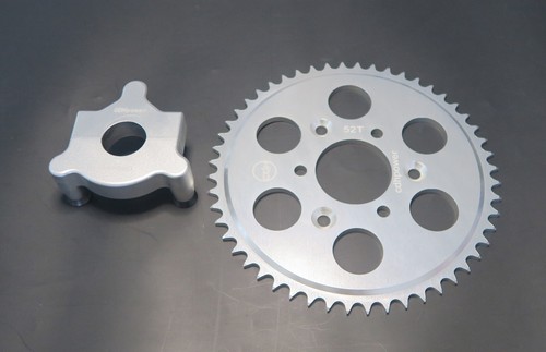JZsports 1.25" Bicycle Rear Hub Adapter and 52T Sprocket for Spoke Bicycle Wheel - Picture 7 of 17