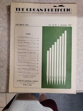 Organ Portfolio Anthology Dec 1970 Smith Church Handel Strauss Telemann Franck