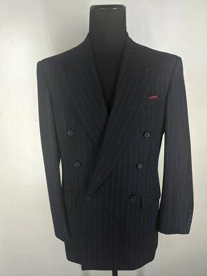 Nick Hilton Vintage USA Double Breasted  Wool Sport Coat -No Pants- Fit 42 Long - Image 1 of 4