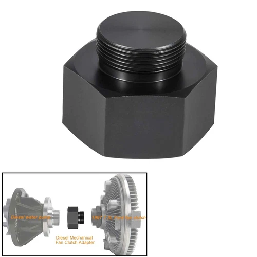 Mechanical Fan Clutch Adapter for 2003-2007 Ford 6.0L-7.3L Diesel Powerstroke - Picture 1 of 13