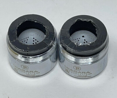 Lot 2 Niagara Conservation 1.0 GPM 3.8 LPM Chrome Faucet Aerator