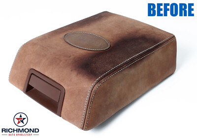 2004-2008 Ford F-150 Leather Console Replacement Leather Center Console Armrest Lid For 2004-2008 Ford F-150 - Direct Replacement, Black Performance Custom Interior Upgrade - Foto 4