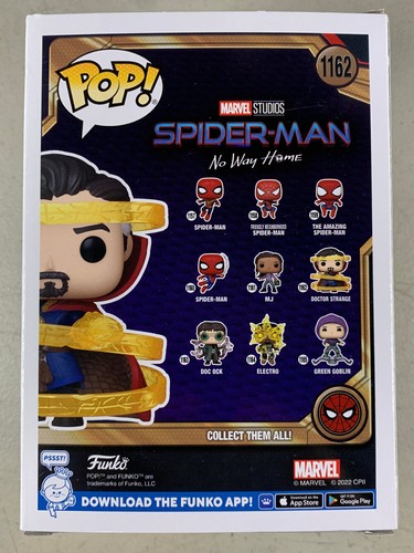 ¡LEER! Funko Pop! Marvel #1162 Doctor Strange Spiderman No Way Home Película MCU - Imagen 4 de 8