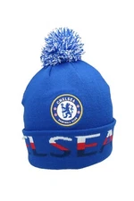 Chelsea FC Official Soccer Beanie Knit 