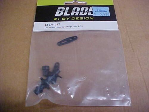 BLADE EFLH1217 = LOWER ROTOR HEAD & LINKAGE SET: BCX (NEW)