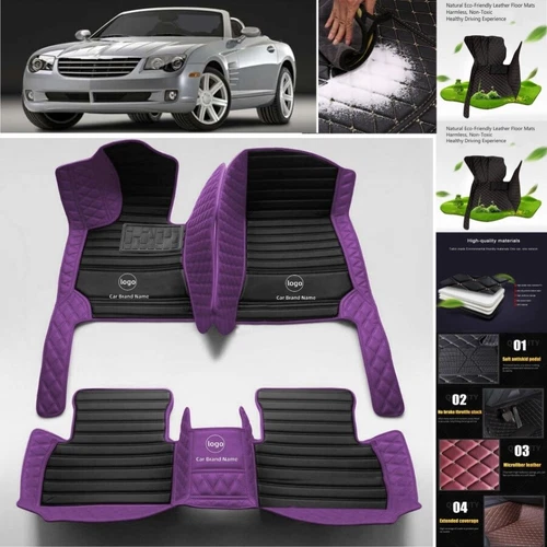 For Chrysler crossfire 2004-2008 Car Floor Mats Custom All Weather Waterproof - Imagen 20 de 36