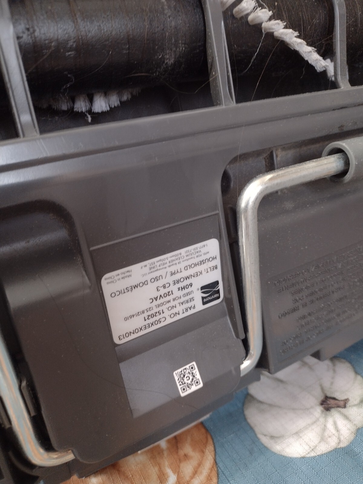 Kenmore 81214 Canister Vacuum Cleaner Power Head Brush Orange 200