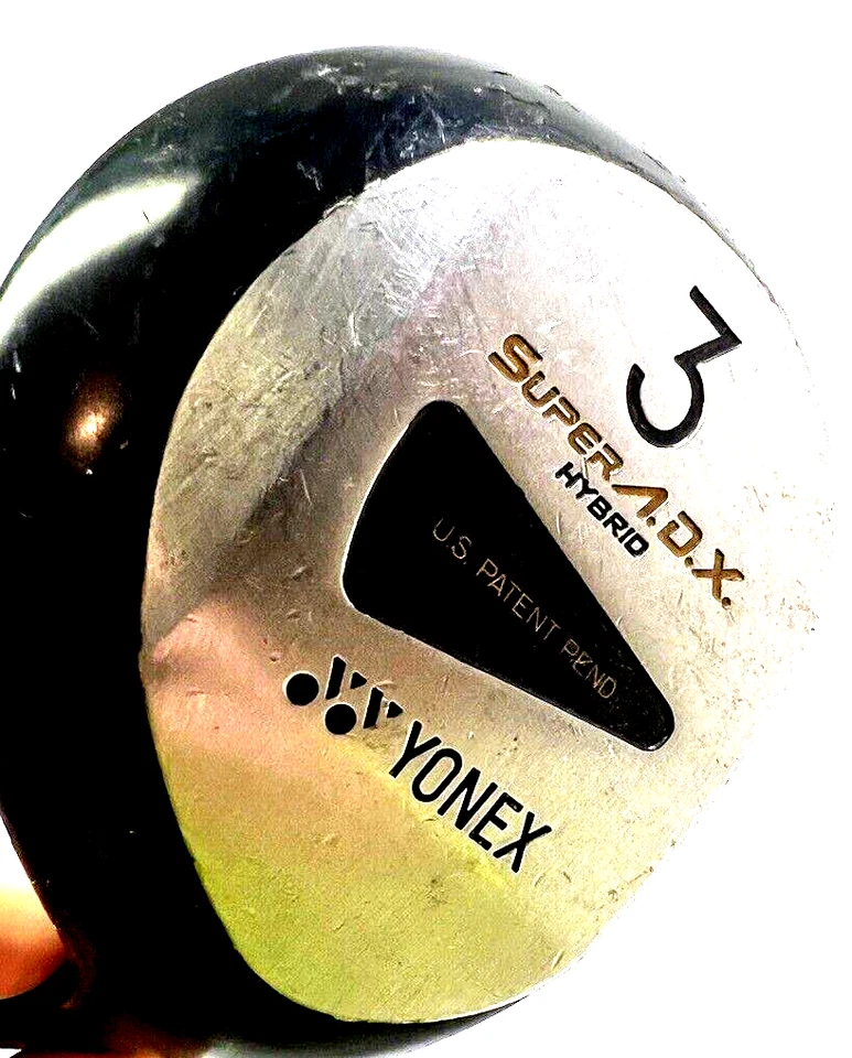 Taco de golfe Yonex Super ADX titânio #3 madeira destro eixo grafite R Flex Fairway - Imagem 2 de 4