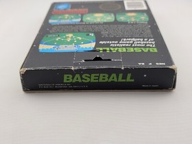 Baseball Hangtab for NES Nintendo Complete In Box CIB Great Shape