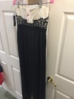 Ladies NY & Company (New) Beautiful Strapless Wide Leg One Piece Black Size 4 — photo 9