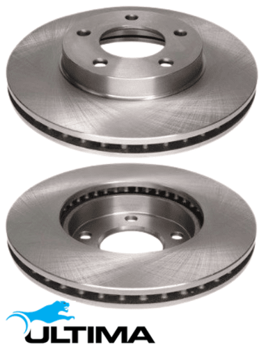 FRONT VENTED DISC BRAKE ROTORS FOR FORD ESCAPE BA ZA ZB AJ 3.0L V6 TILL 12/2005